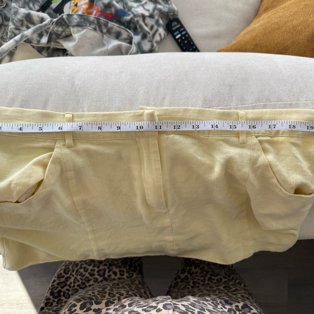 PepperMayo Pale Yellow Mini Skirt - Picture 4 of 5
